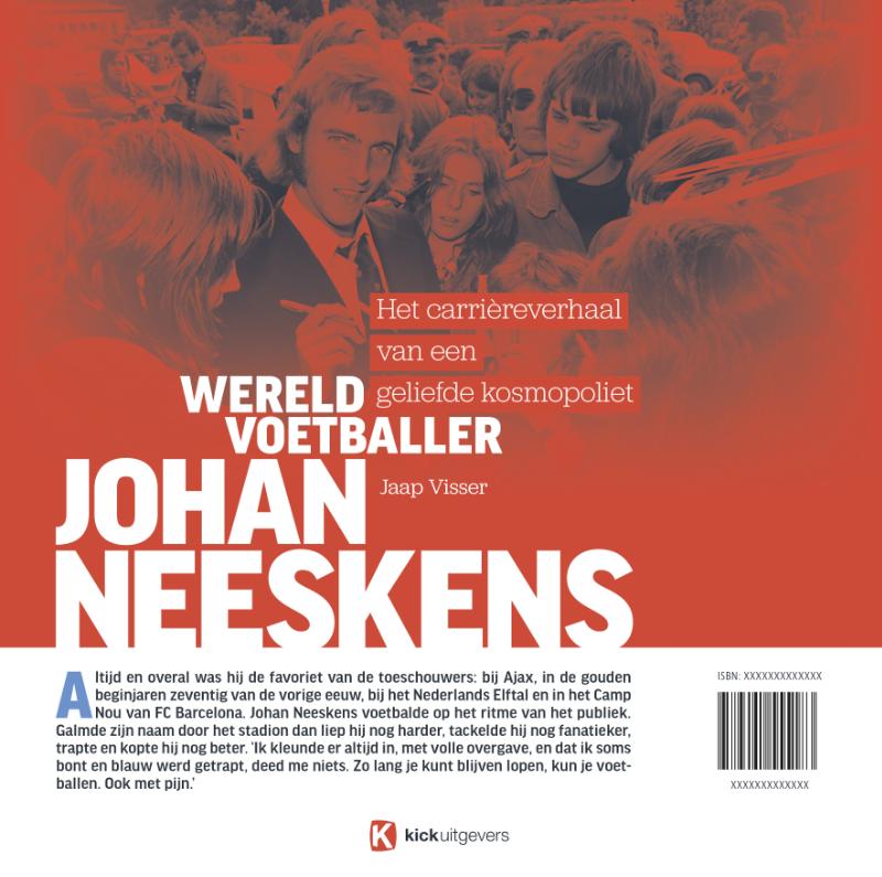 Johan Neeskens - Wereldvoetballer achterkant
