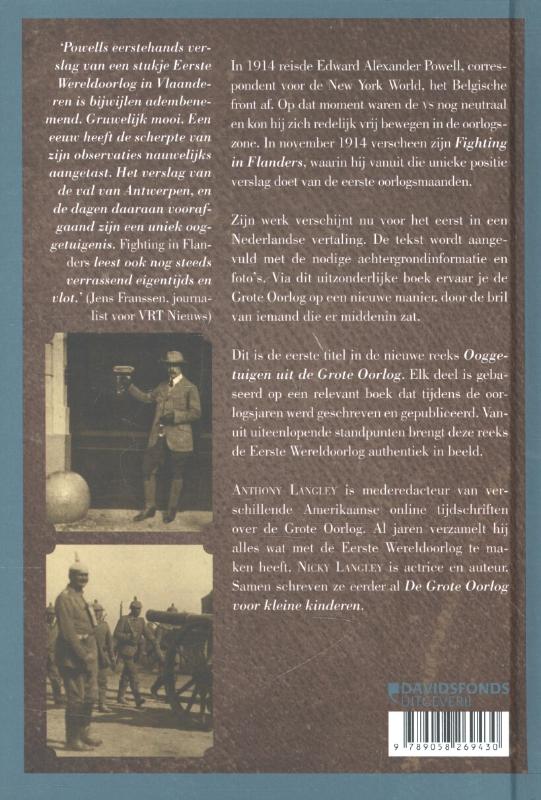 Ooggetuigen uit de Grote Oorlog achterkant