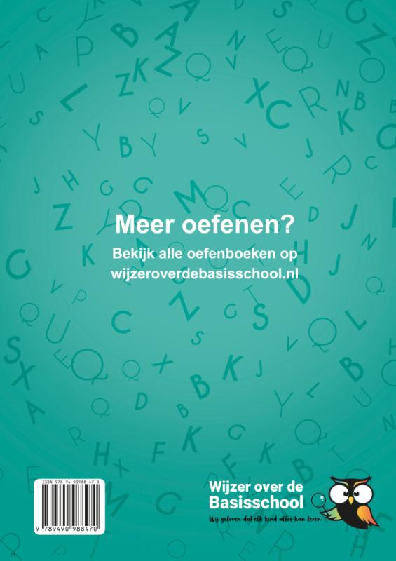 Begrijpend Lezen / Groep 7 / Oefenboek / wijzeroverdebasisschool.nl achterkant