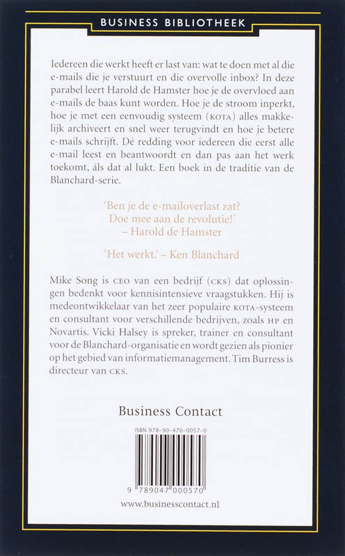 Je e-mail de baas achterkant