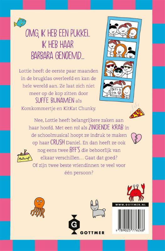 Het rampzalige sociale leven van Lottie / Het leven van Lottie / 2 achterkant
