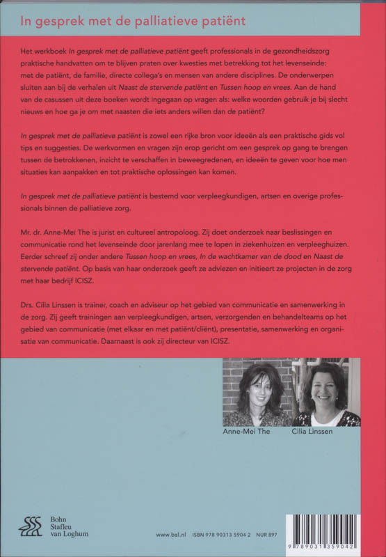 In gesprek met de palliatieve patiënt achterkant