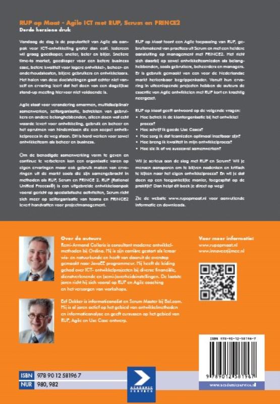 RUP op maat - Derde herziene druk achterkant