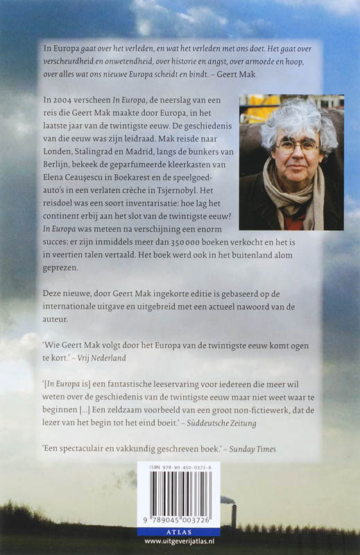 In Europa achterkant