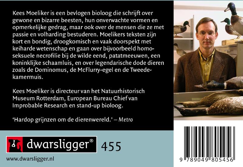 De eendenman & de bilnaad van de teek achterkant