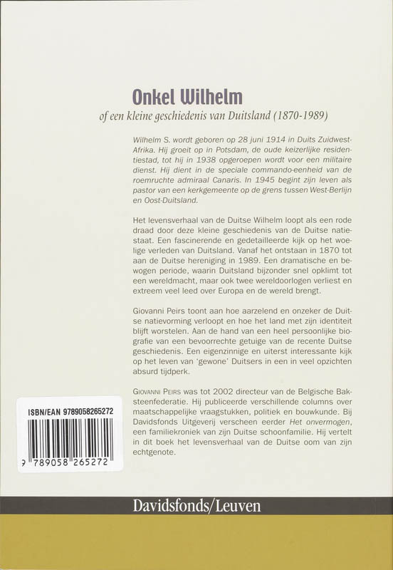 Onkel Wilhelm achterkant