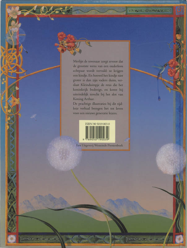 De Avonturen Van Kleinduimpje achterkant