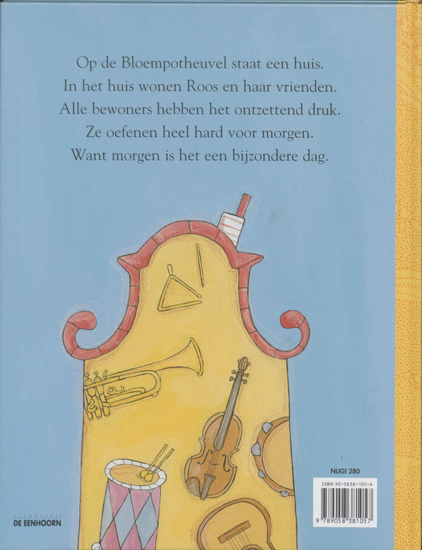 Een huis vol muziek achterkant