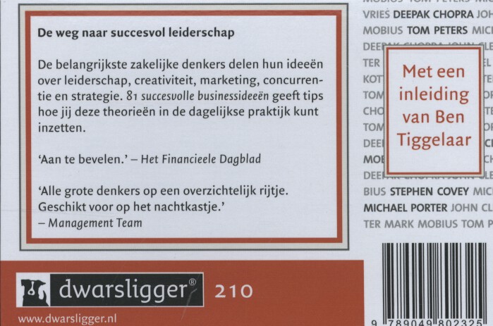 81 succesvolle businessideeen achterkant