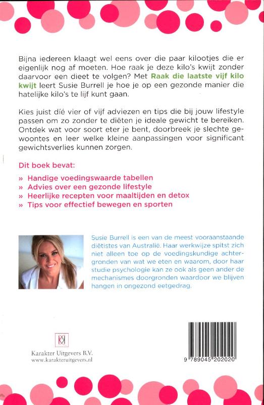 Raak die laatste 5 kilo kwijt achterkant