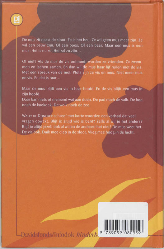 Tsjilp, zegt de vis achterkant