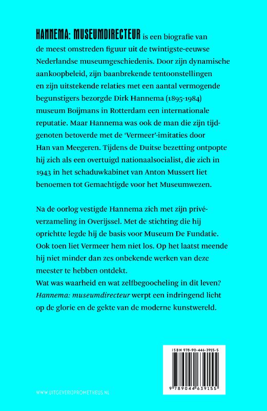 Hannema museumdirecteur achterkant