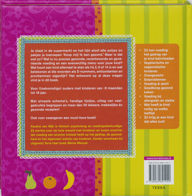 Food Manual - Pauline van Wijk achterkant