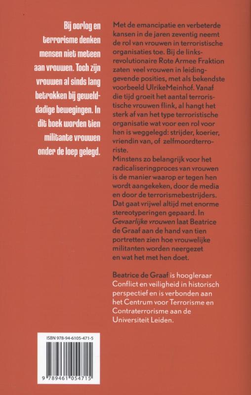 Gevaarlijke vrouwen achterkant