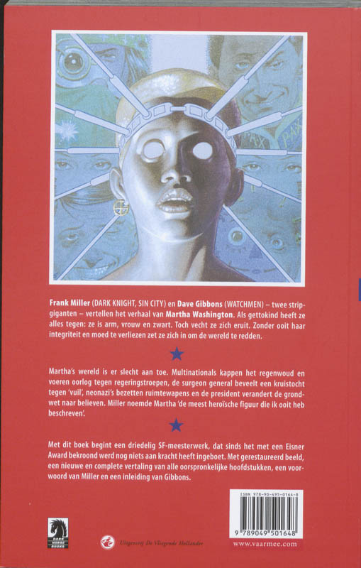 Martha Washington - achterkant