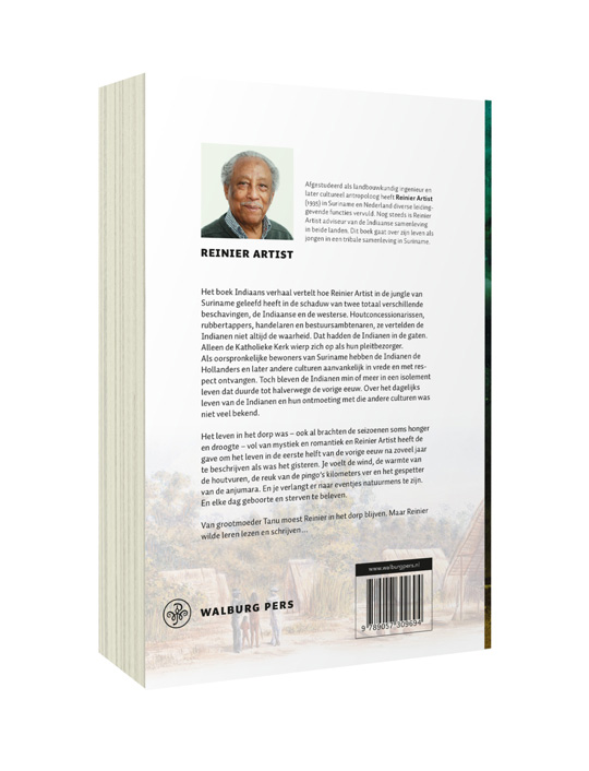 Indiaans verhaal achterkant