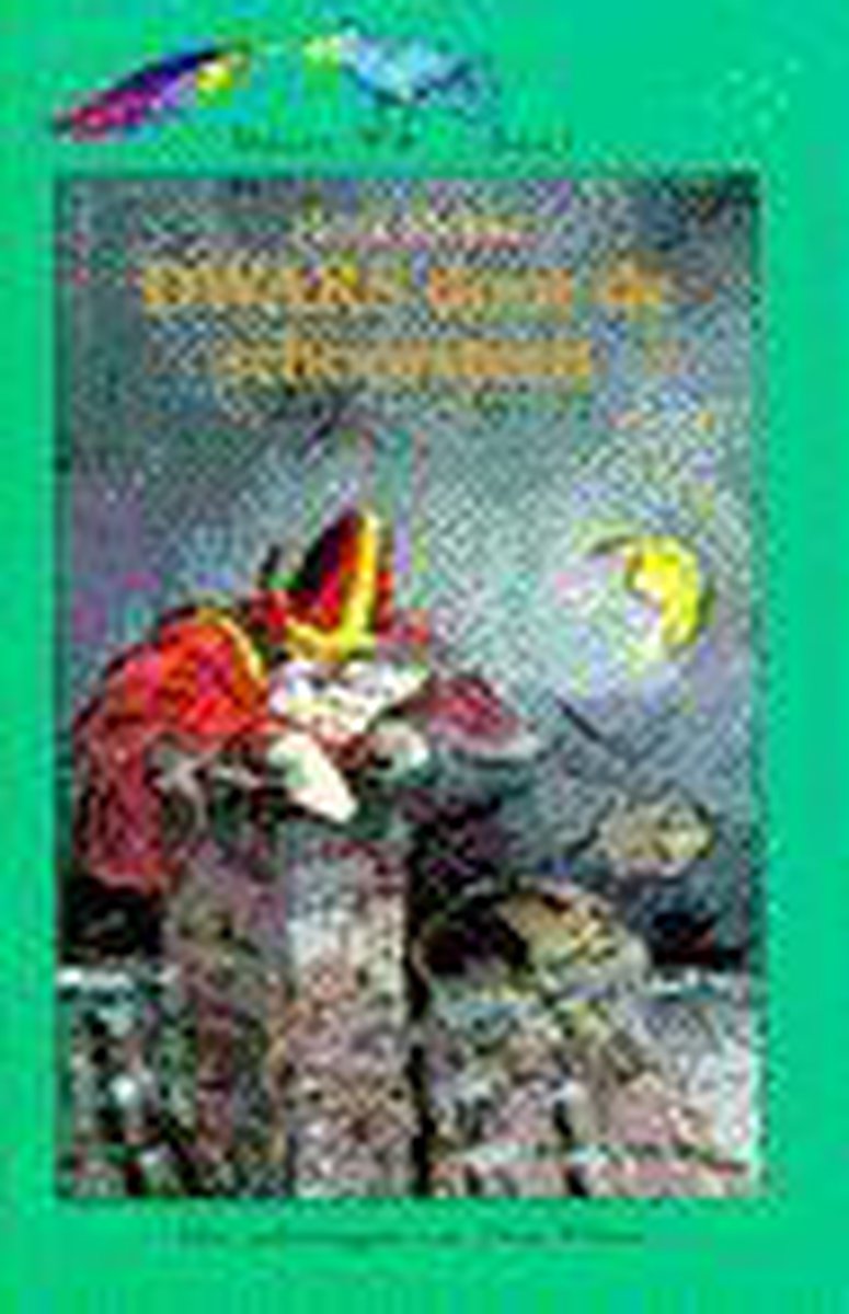 Blauwe raven dwars door de schoorsteen