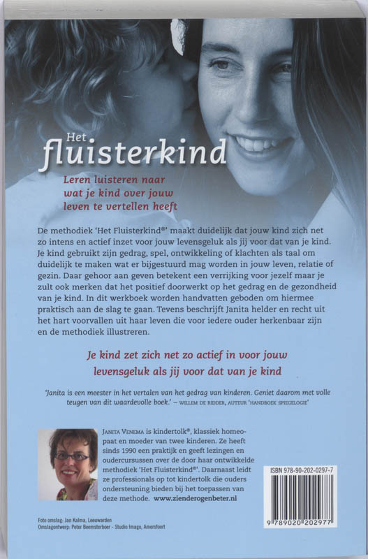 Het Fluisterkind achterkant