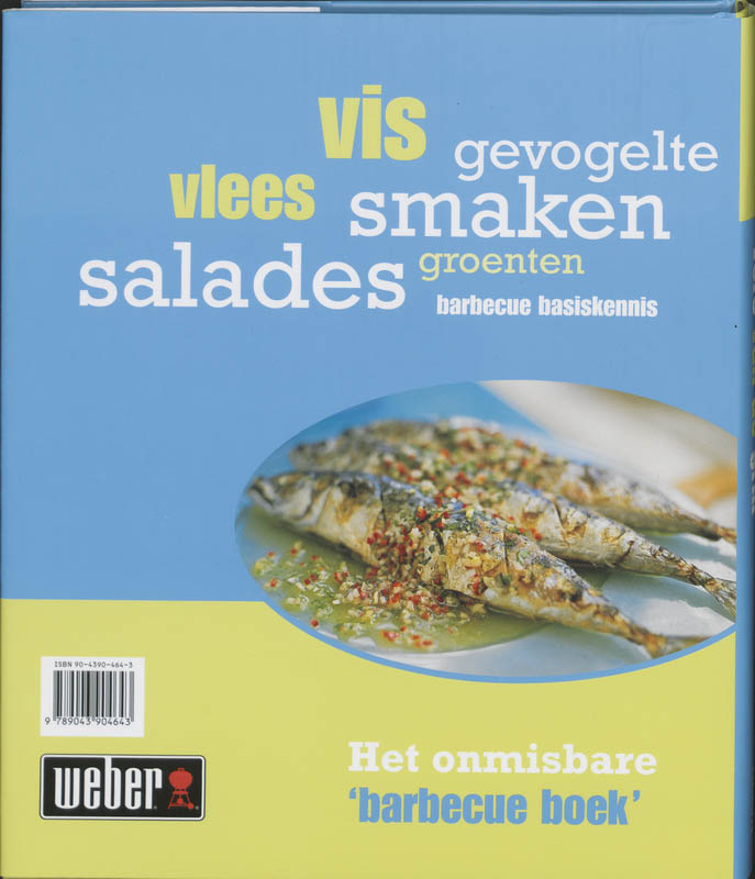 Webers vers van de grill achterkant