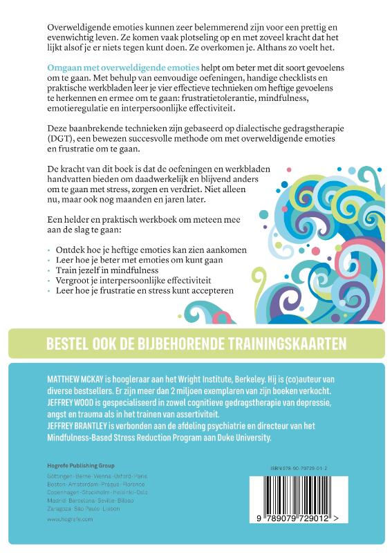 Omgaan met overweldigende emoties achterkant