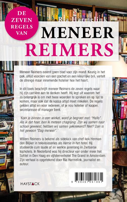 De zeven regels van meneer Reimers achterkant