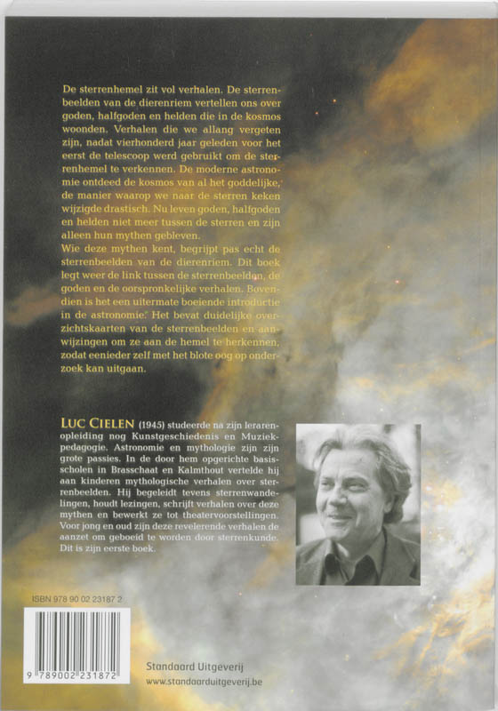 De Mythische Sterrenhemel achterkant