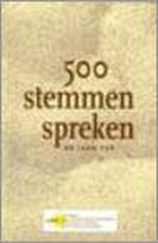 500 stemmen spreken 20 jaar vsk