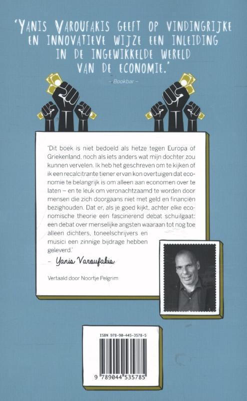 De economie zoals uitgelegd aan zijn dochter achterkant