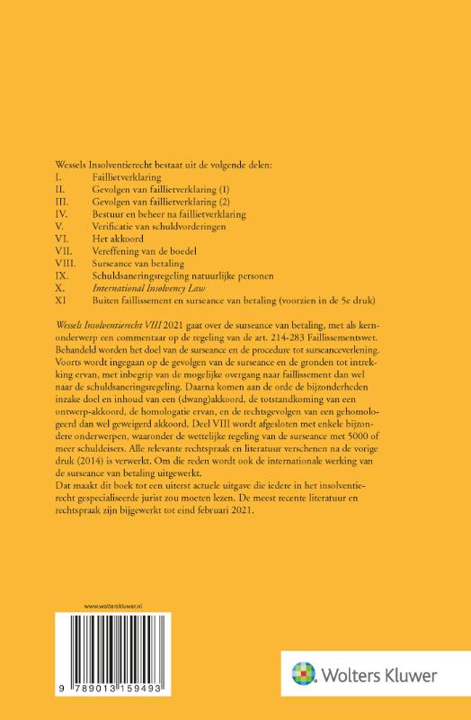 Surseance van betaling achterkant