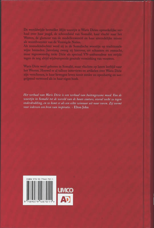 Mijn woestijn achterkant