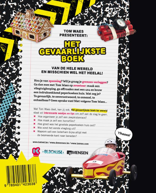 Het gevaarlijkste boek ter wereld achterkant