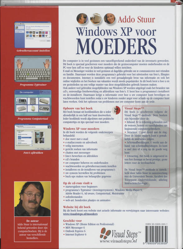 Windows Xp Voor Moeders + Cd-Rom achterkant