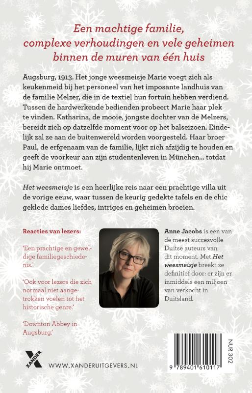 Het weesmeisje achterkant