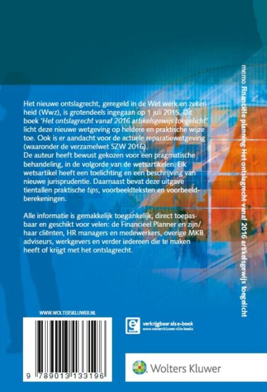 Memo Financiële Planning achterkant