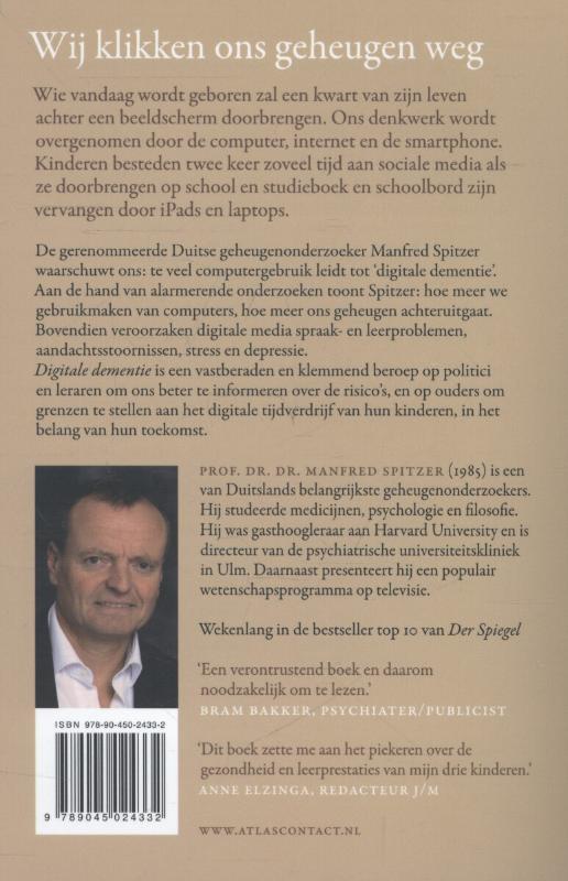 Digitale dementie achterkant