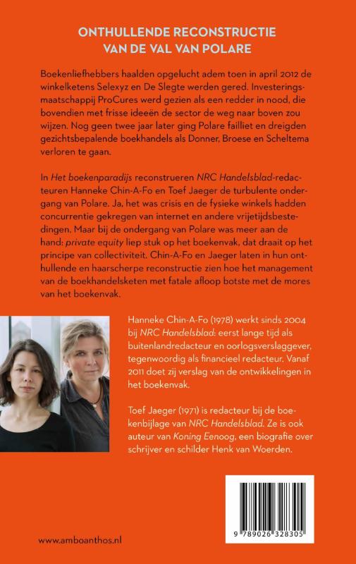 Het boekenparadijs achterkant