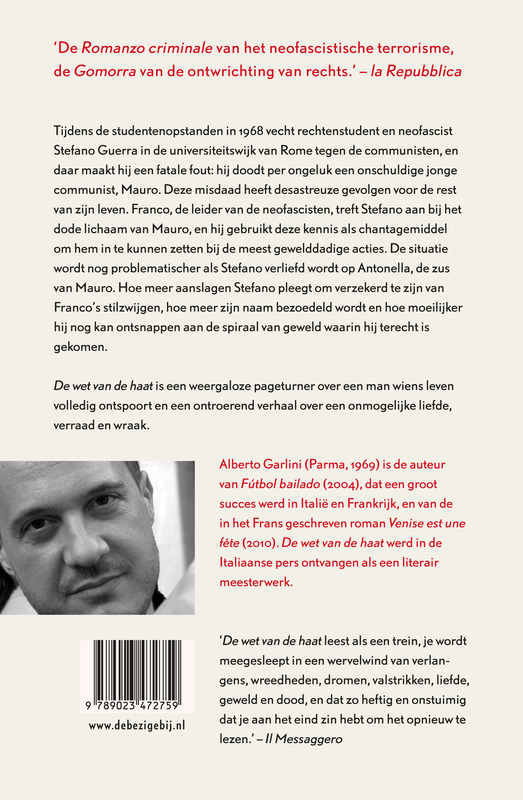 De Wet Van De Haat achterkant