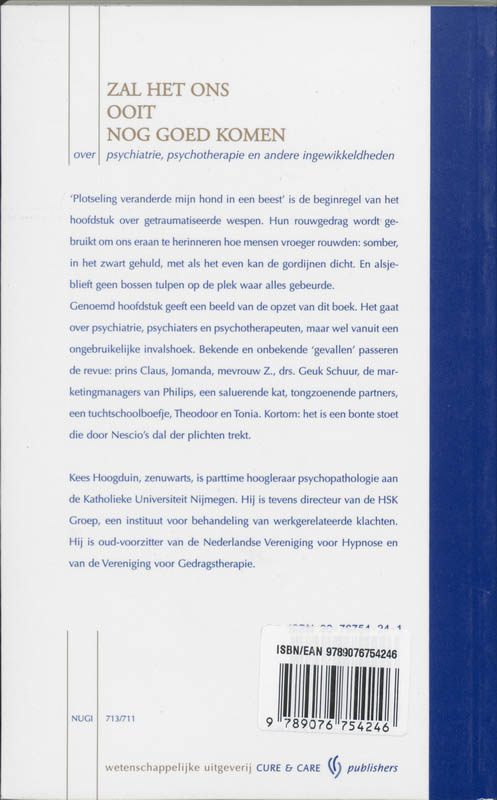 Zal het ons ooit nog goedkomen achterkant