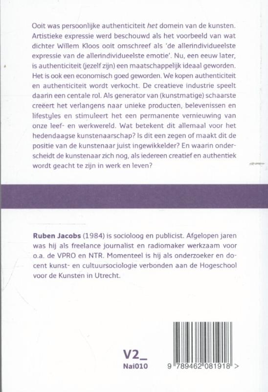 Iedereen een kunstenaar achterkant