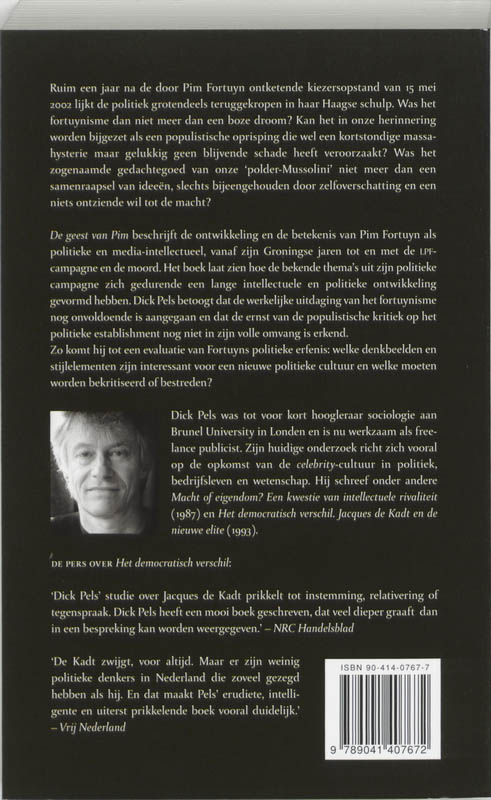 Geest Van Pim achterkant