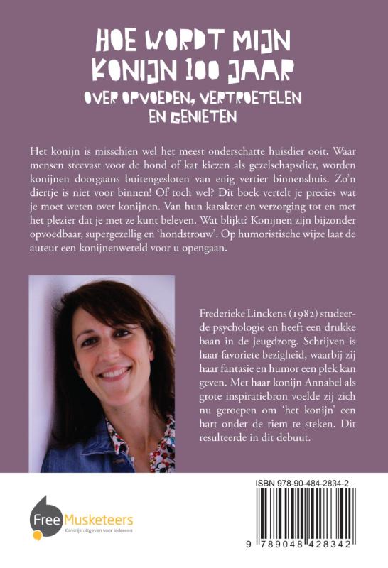 Hoe wordt mijn konijn 100 jaar achterkant