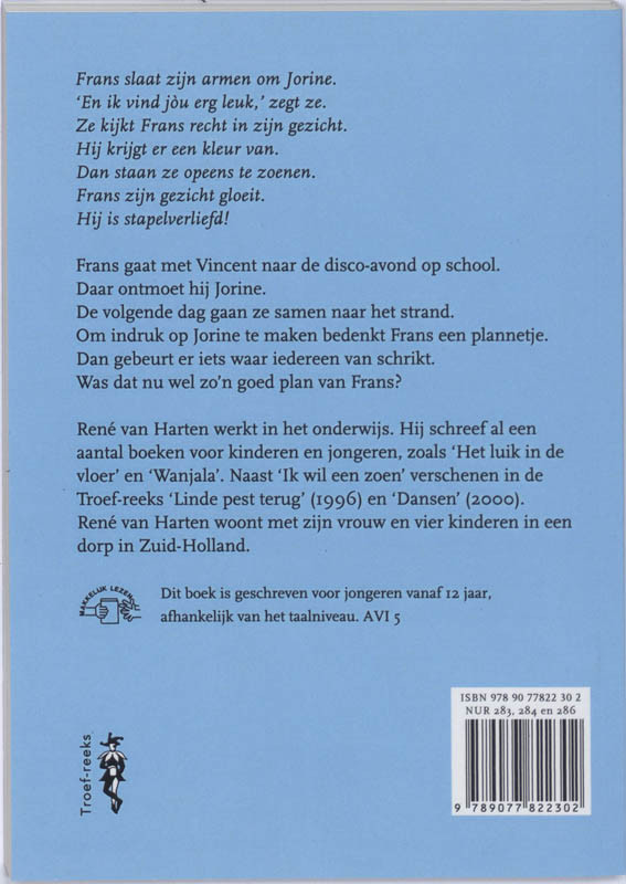 Ik wil een zoen / Troef-reeks achterkant