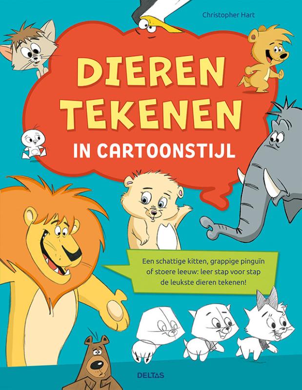Dieren tekenen in cartoonstijl