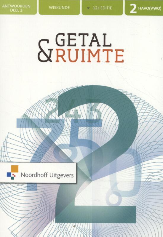 Getal & Ruimt deel 1 havo/vwo 2 antwoordenboek
