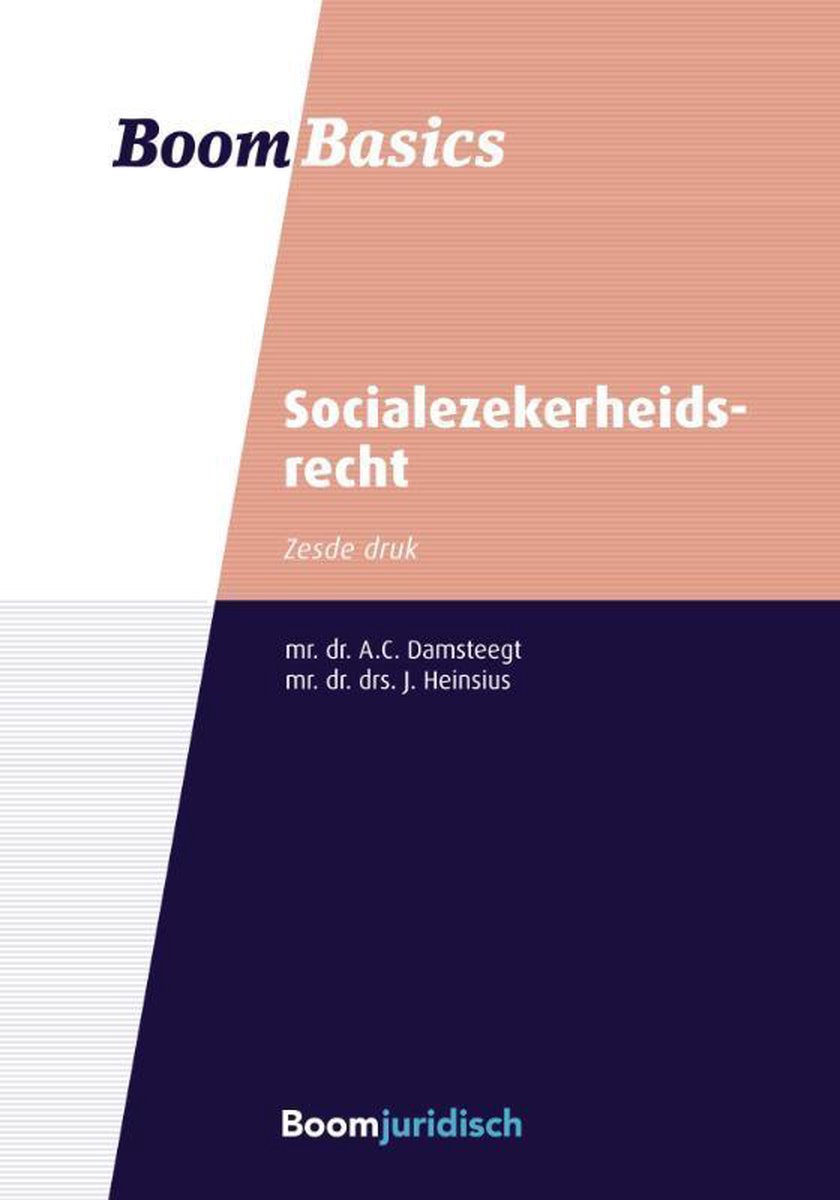 Boom Basics  -   Sociale zekerheidsrecht