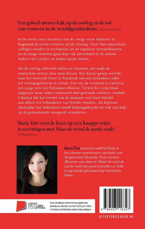 Waar de wind de aarde raakt achterkant