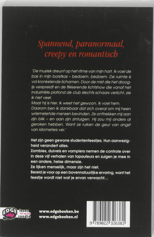 Blind date / Edge achterkant