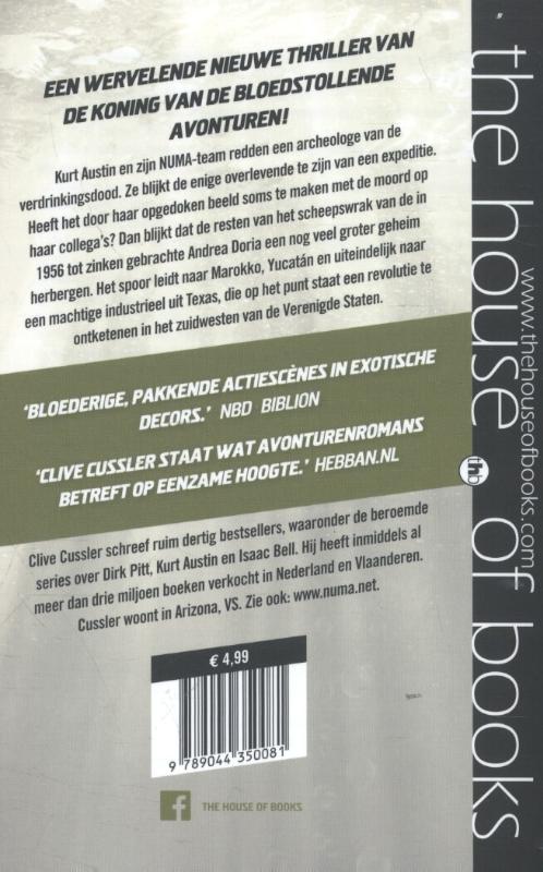 Serpent / Kurt Austin-avonturen (NUMA-files) achterkant