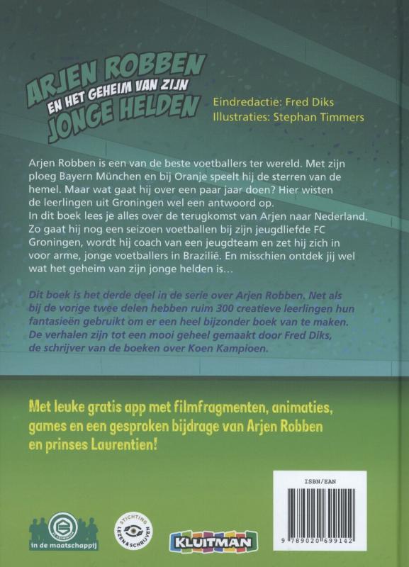 Arjen Robben en het geheim van zijn jonge helden achterkant