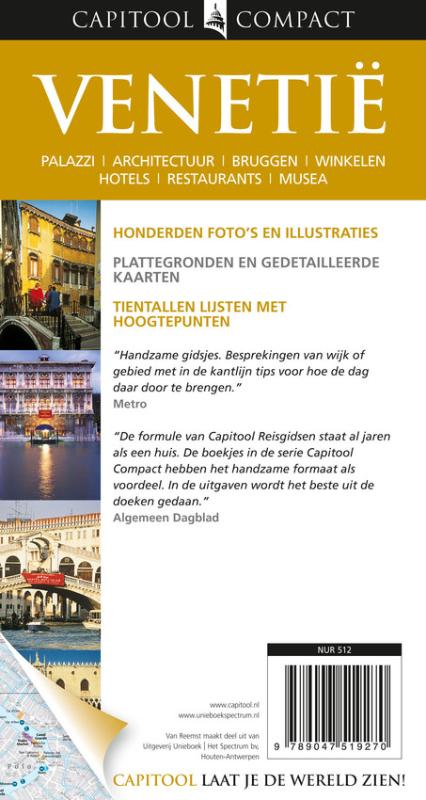 Capitool Compact Venetië / Capitool Compact achterkant